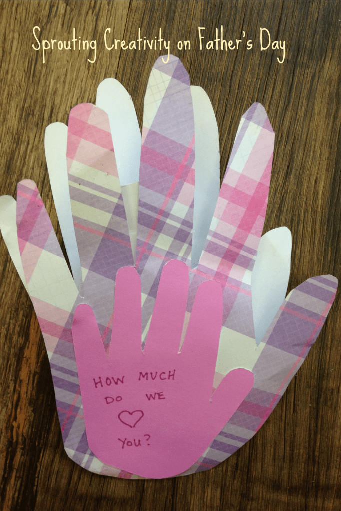 Father's Day 2015 handprints