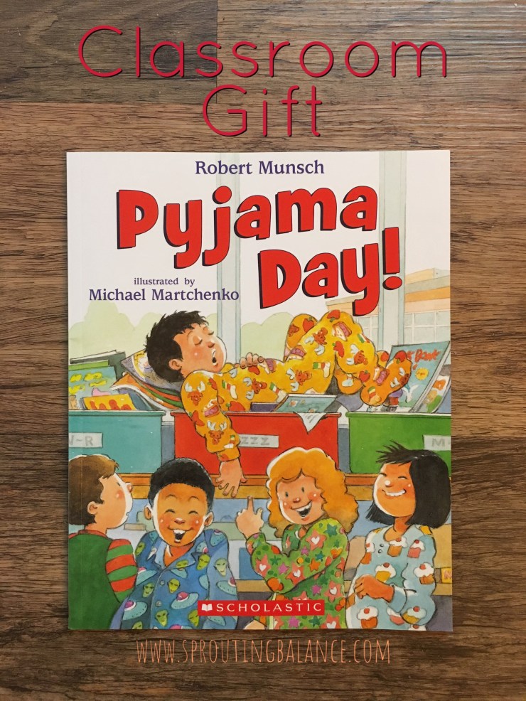 Classroom Gift | www.sproutingbalance.com | #classroom #gift #teacher #book