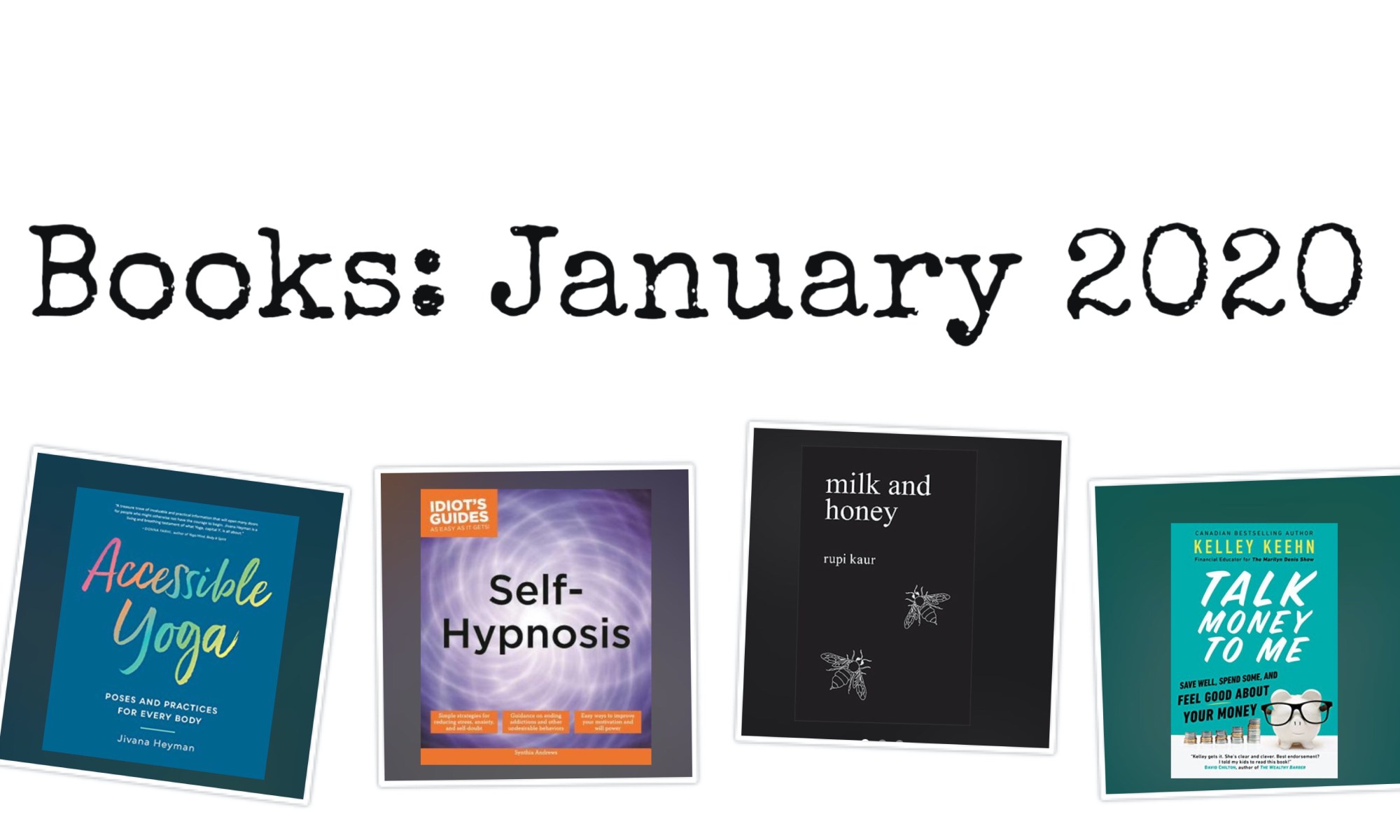 Books: January 2020 | www.sproutingbalance.com | #reading #knowledge #growth