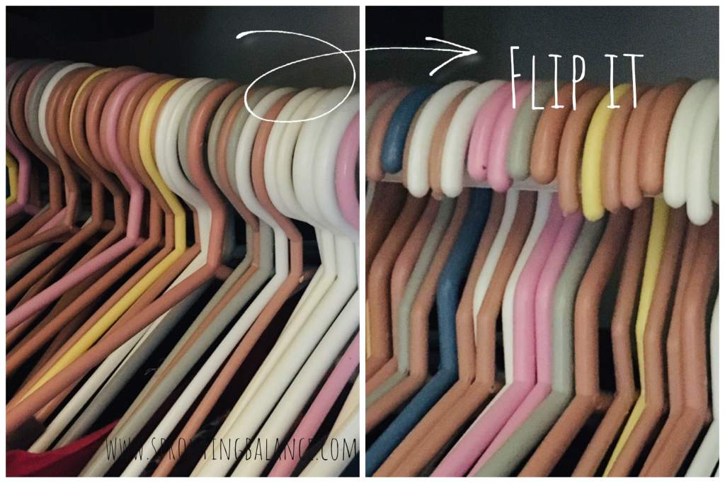 Staying Occupied: Hanger Flip Flip | www.sproutingbalance.com | #stayhome #socialdistancing #bepositive