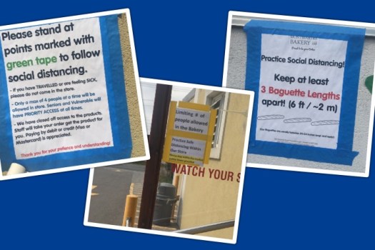 Staying Occupied: Acknowledge the Effort - Signs | www.sproutingbalance.com | #stayhome #socialdistancing #bepositive