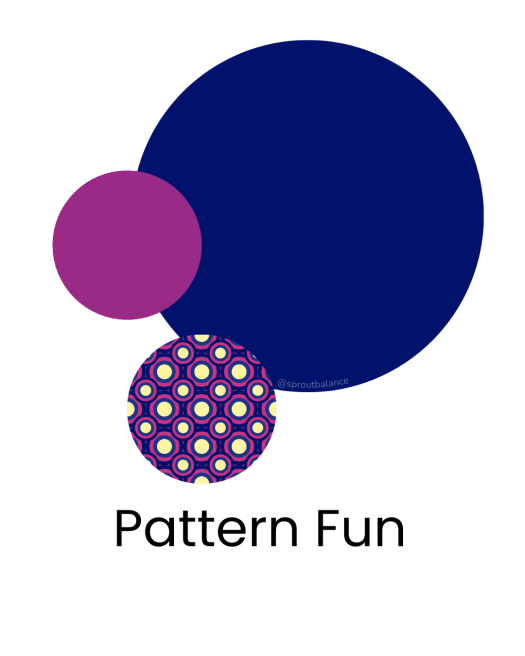 Colour Combinations | Colour Analysis | Winter Palette | Night Sky Blue | Playing with Pattern | Sprouting Balance